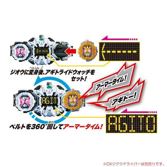 DX Agito Brand RideWatch Toy for Fans