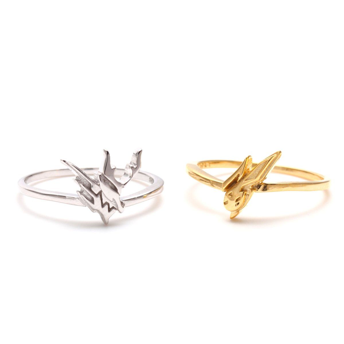 Stylish Cross-Z Build Rings in Japanese Sizes 9, 11, 13 & 15