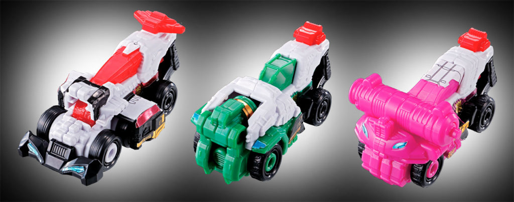 Patranger PatKaiser Miniature Play Set with All Trigger Machines and Good Striker