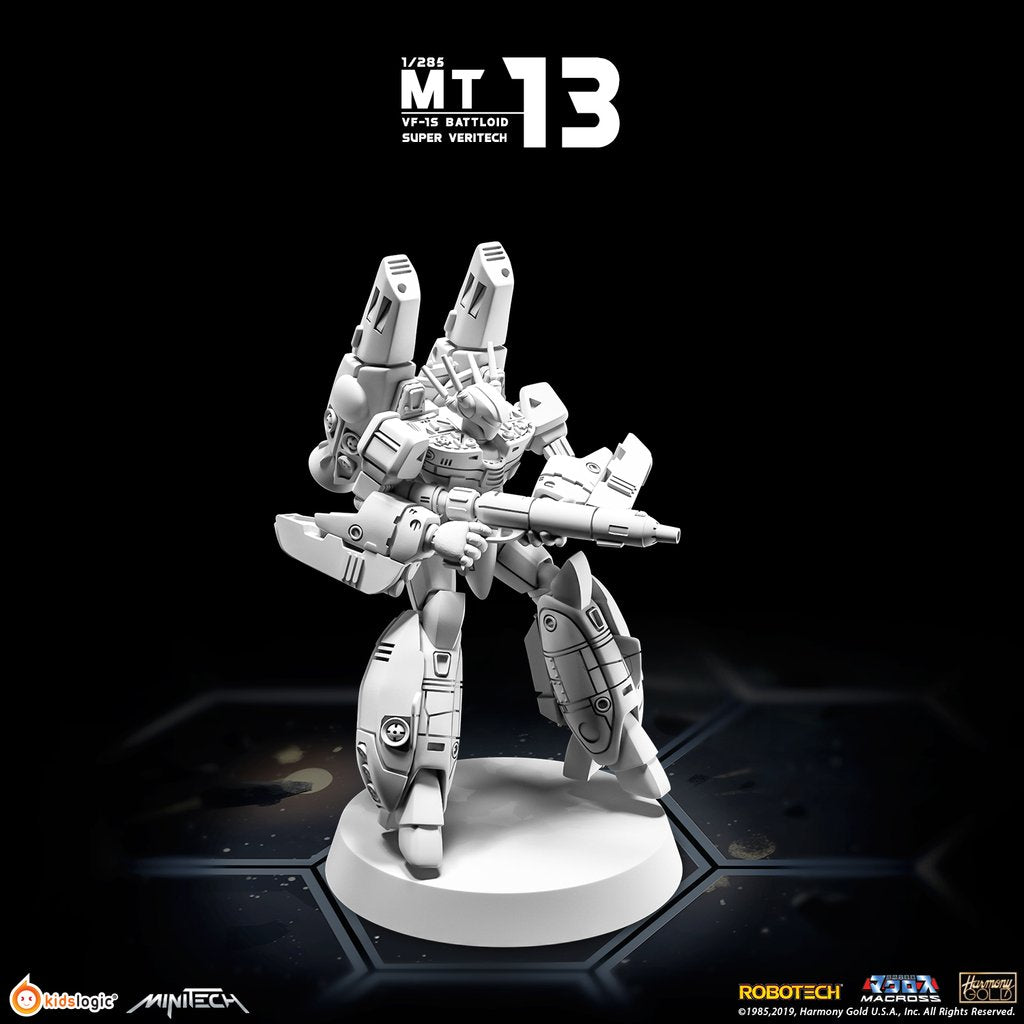 MiniTech MT13 VF-1S Super Veritech in Battloid Mode Miniature Model
