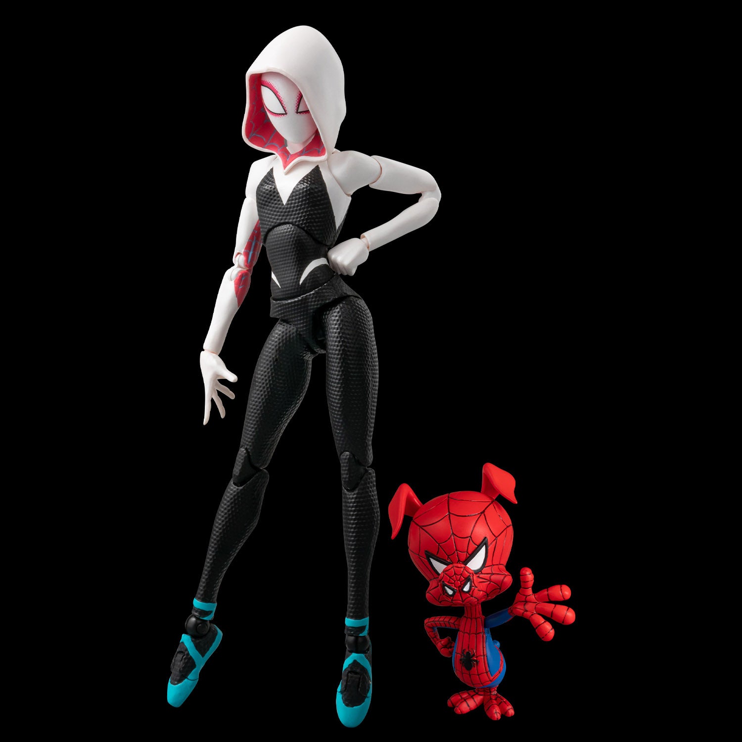SV Action Figure Set: Spider - Gwen & Spider - Ham from Spider - Man: Into the Spider - Verse