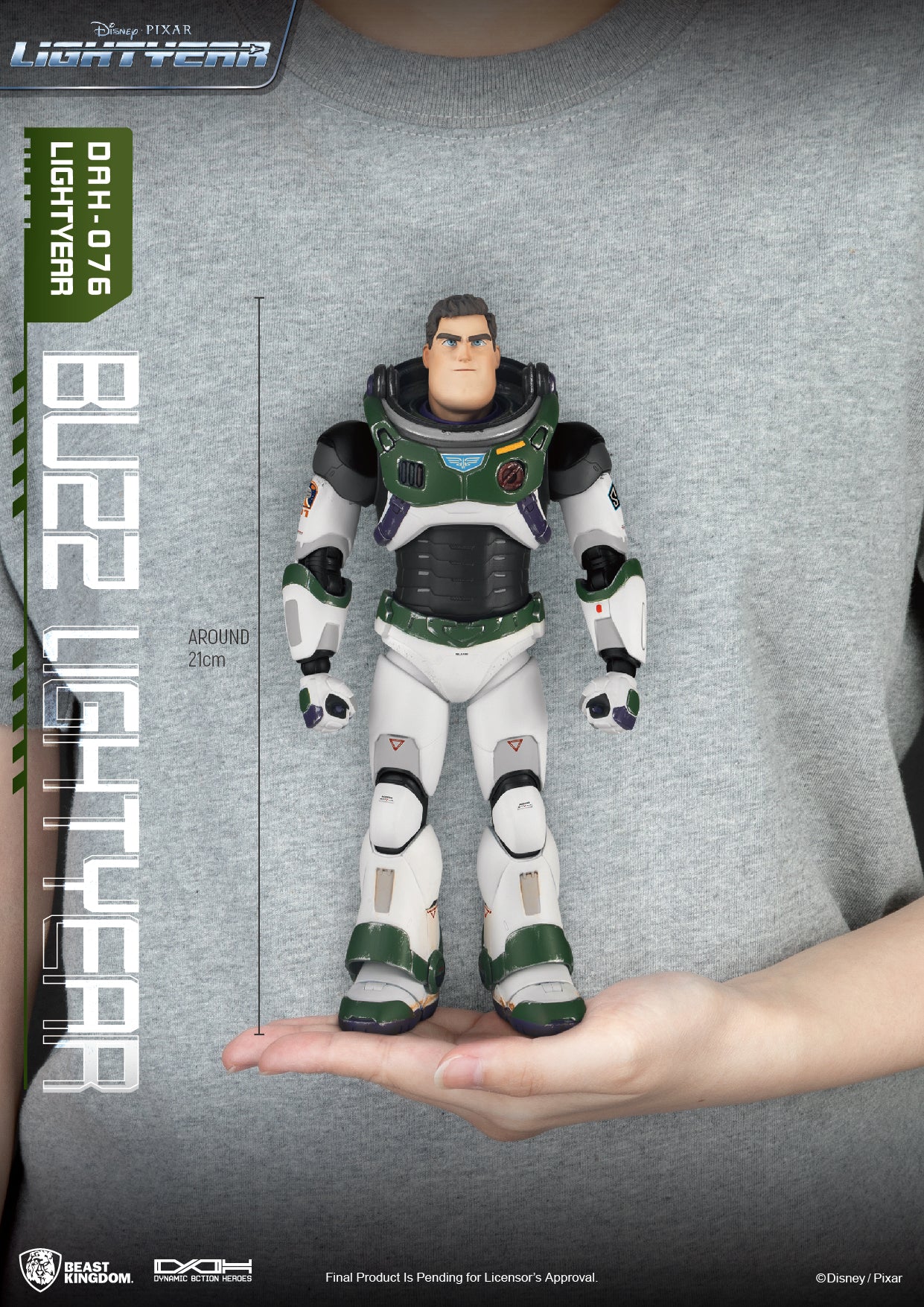 DAH-076 Collectible Buzz Lightyear Alpha Suit Action Figure for Toy Enthusiasts