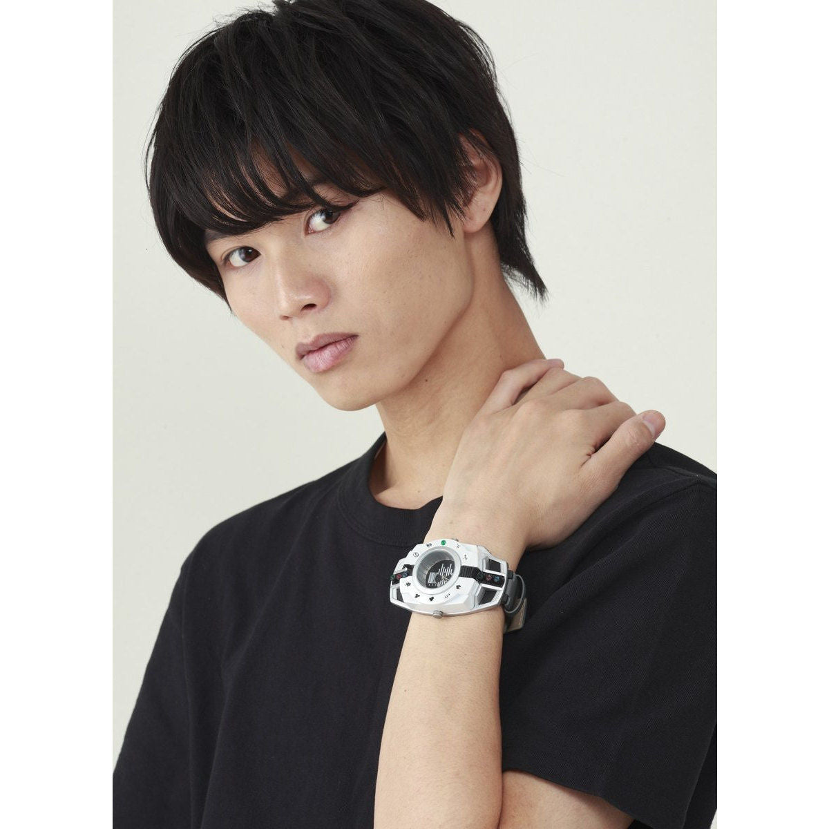 Decade Live Action Stainless Steel LED Water-Resistant Wristwatch