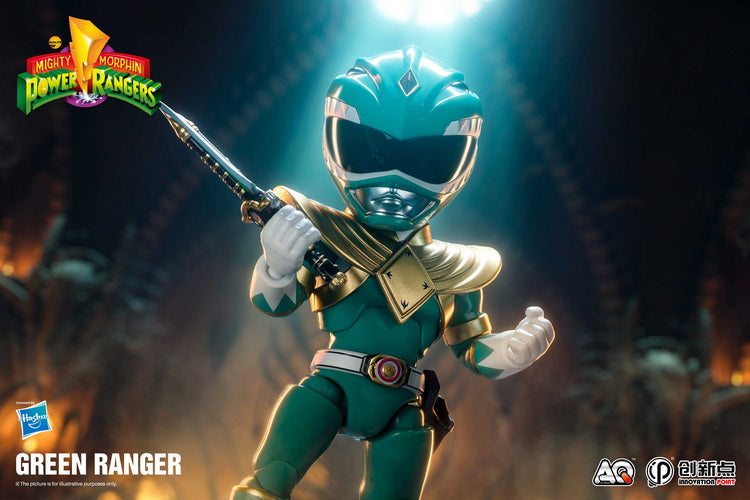 Action Figure - Mighty Morphin Green Ranger from Action Q Series