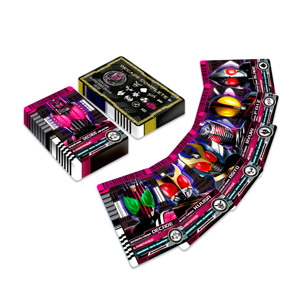 Neo Decade Rider Card Archives Set with Abundant Cards