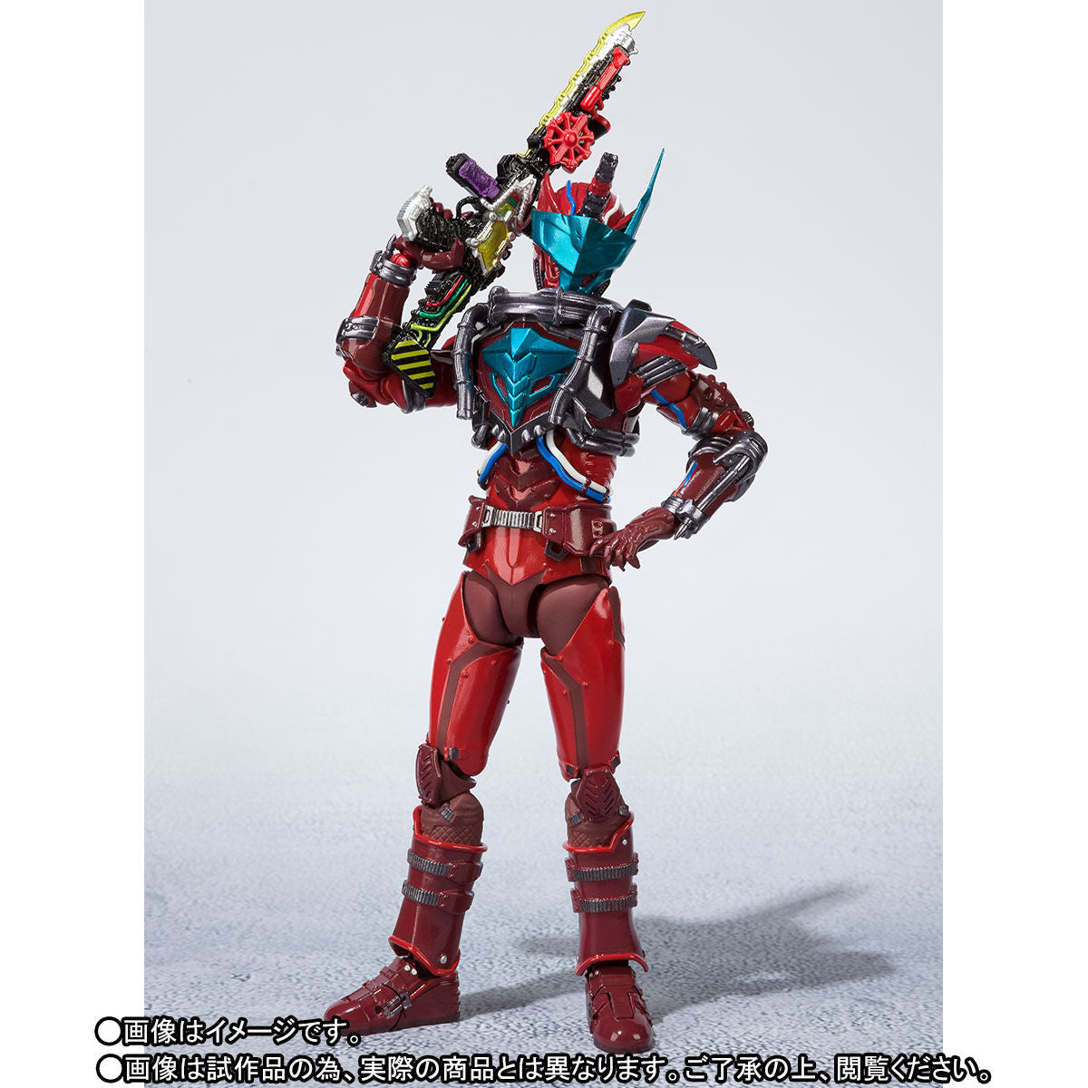 S.H. Figuarts Blood Stark - 3rd Build Figure with Weapons and Steam Effects