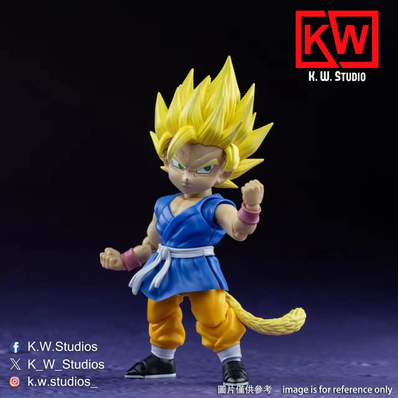 KW Studio KW003 Super Ape Levels 1 and 2 Headset - Optional Upgrade Parts for SH Figuarts Son Goku GT