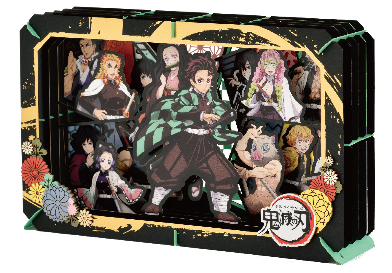 Demon Slayer Laser - Cut Paper Theater Display Kit for Enthusiasts