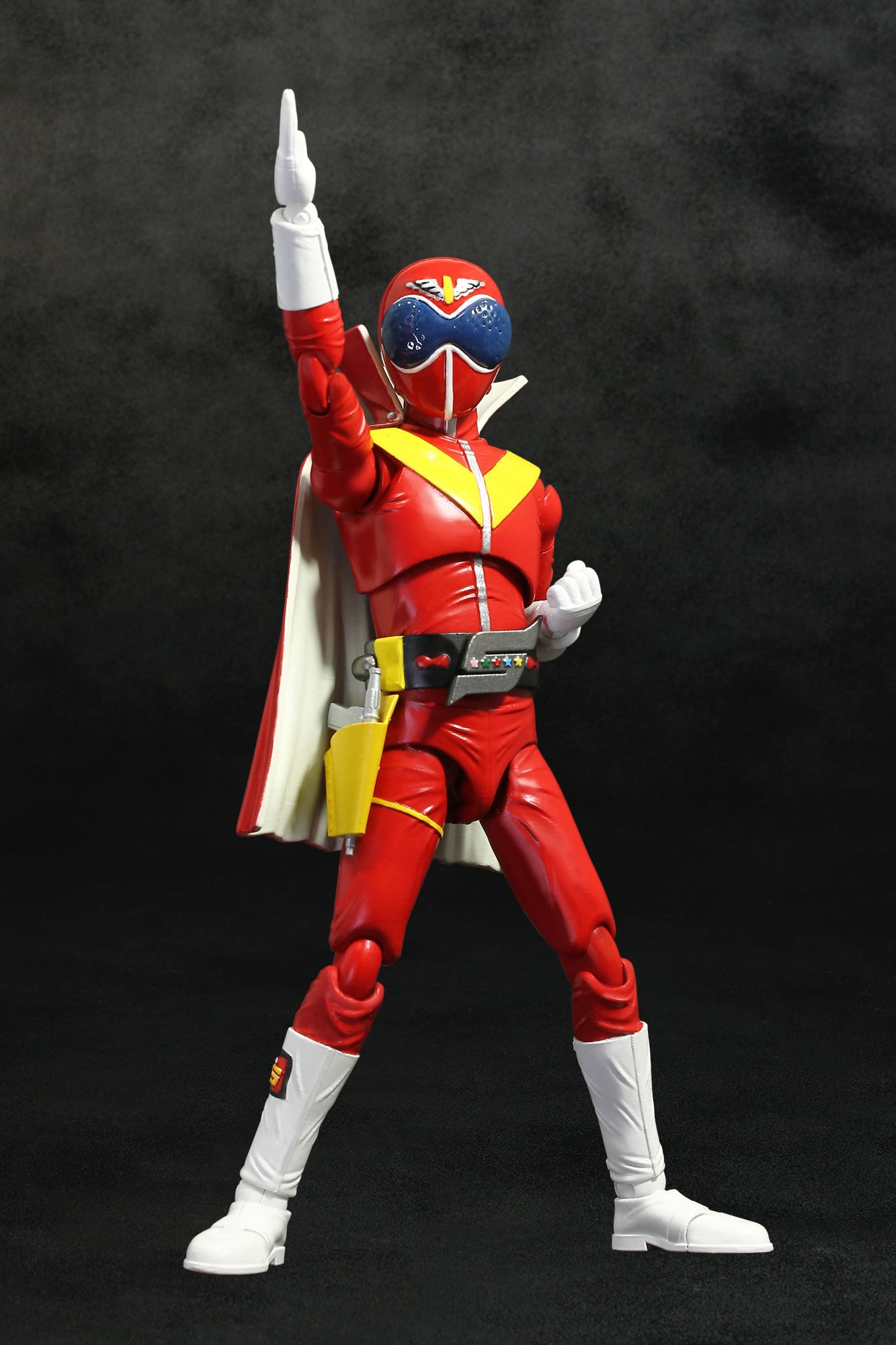 Hero Action Figure - HAF Akaranger, the Original Red Ranger from Super Sentai's 45th Anniversary