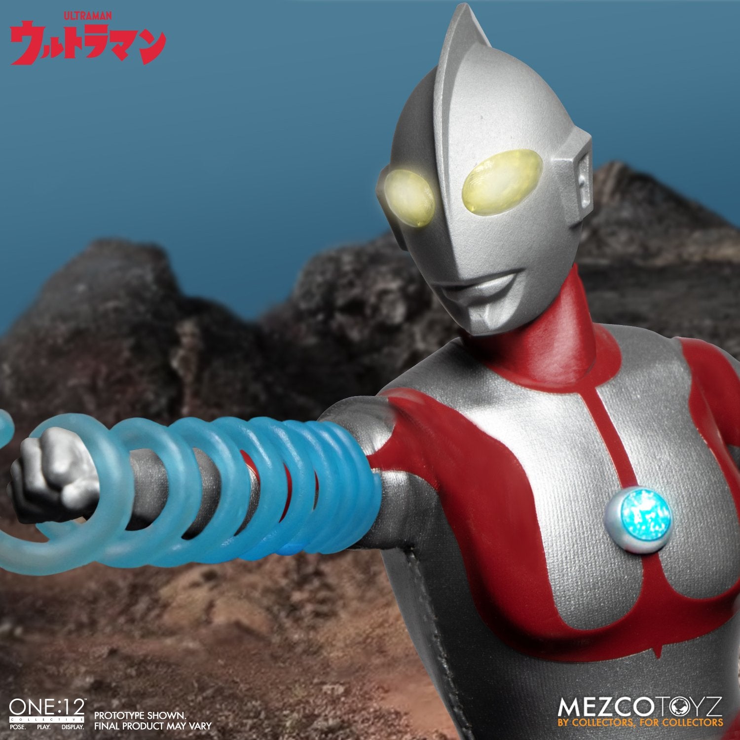 Mezco One:12 Collective Light - Up Ultraman Action Figure