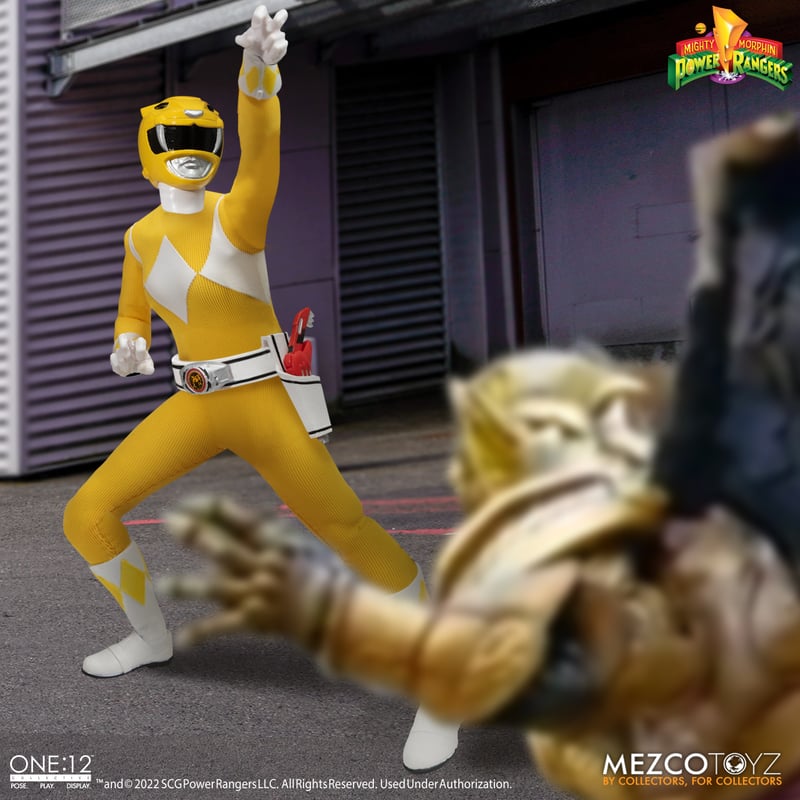 Mezco One:12 Collective Premium Mighty Morphin Power Rangers Deluxe Boxed Figure Set