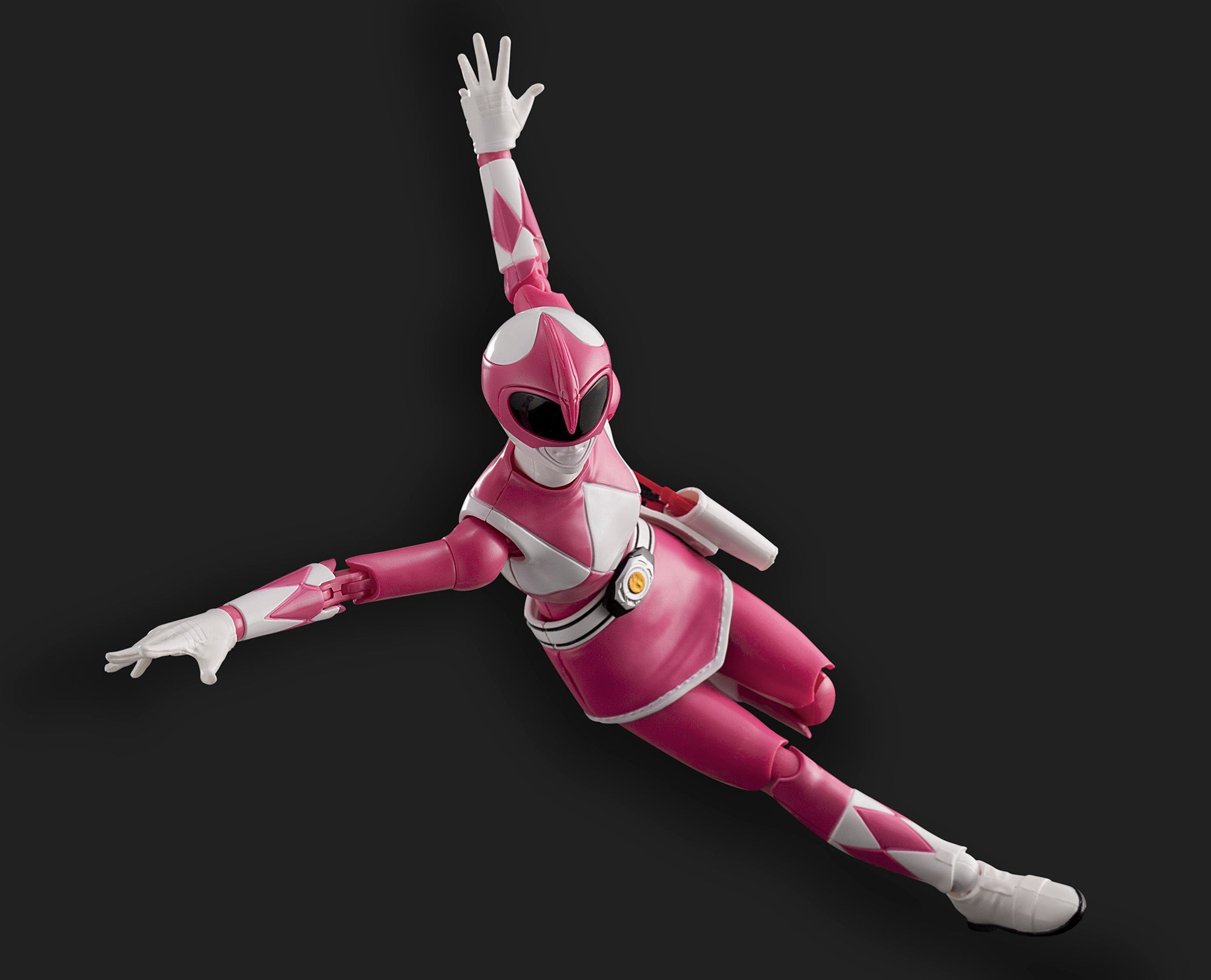 Flame Toys Pre - painted Plastic Model Kit of Power Rangers Furai Pink Ranger