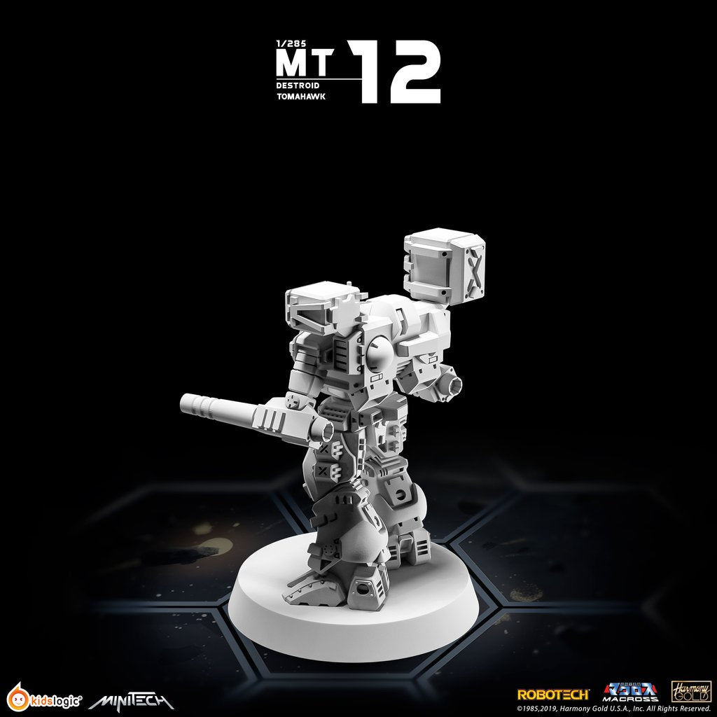 MiniTech MT12 Destroid Tomahawk: 1/285 Scale Unpainted Miniature Model