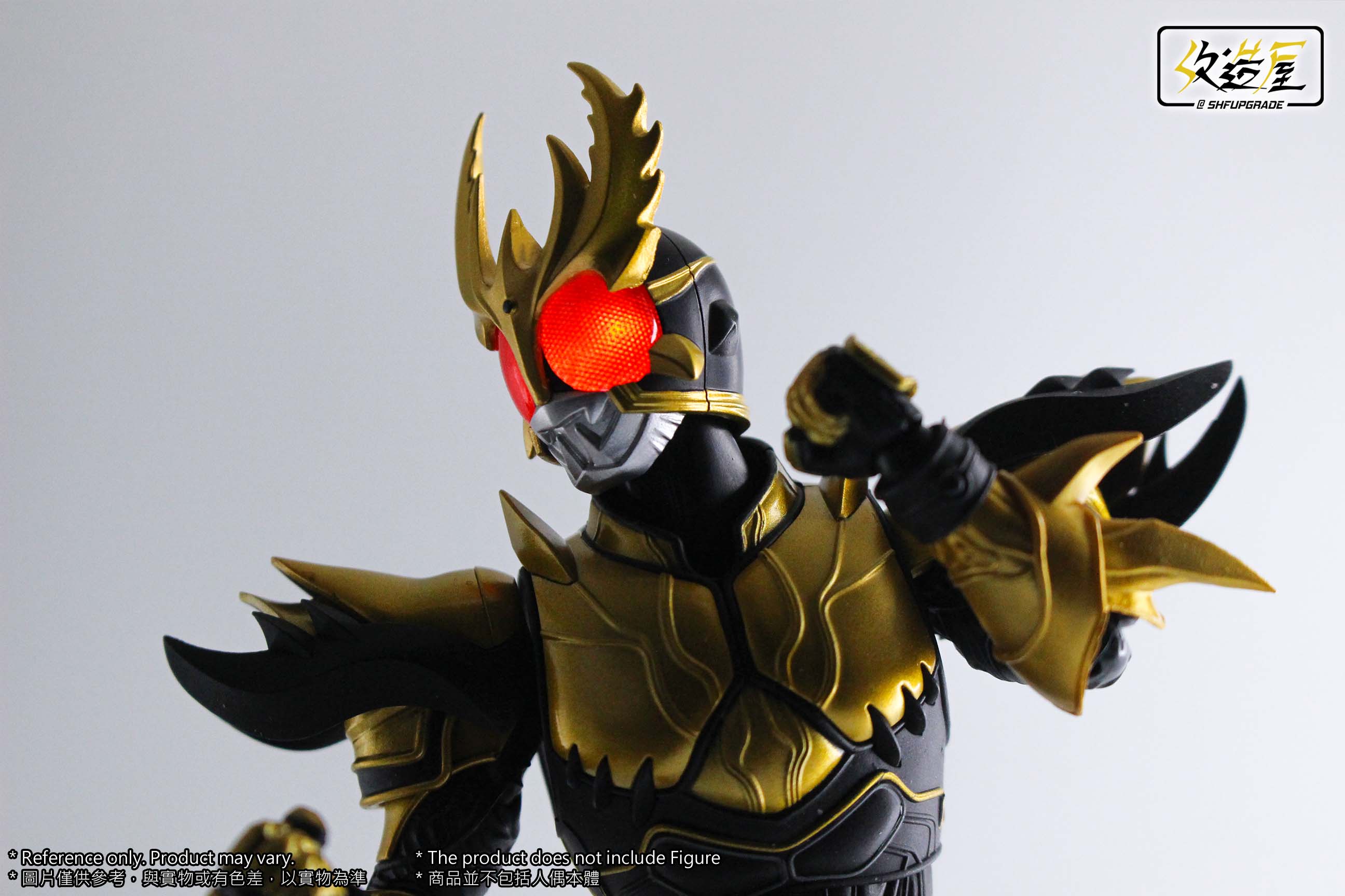 SHF Upgrade Kuuga Rising Ultimate LED Head with Enhanced Design