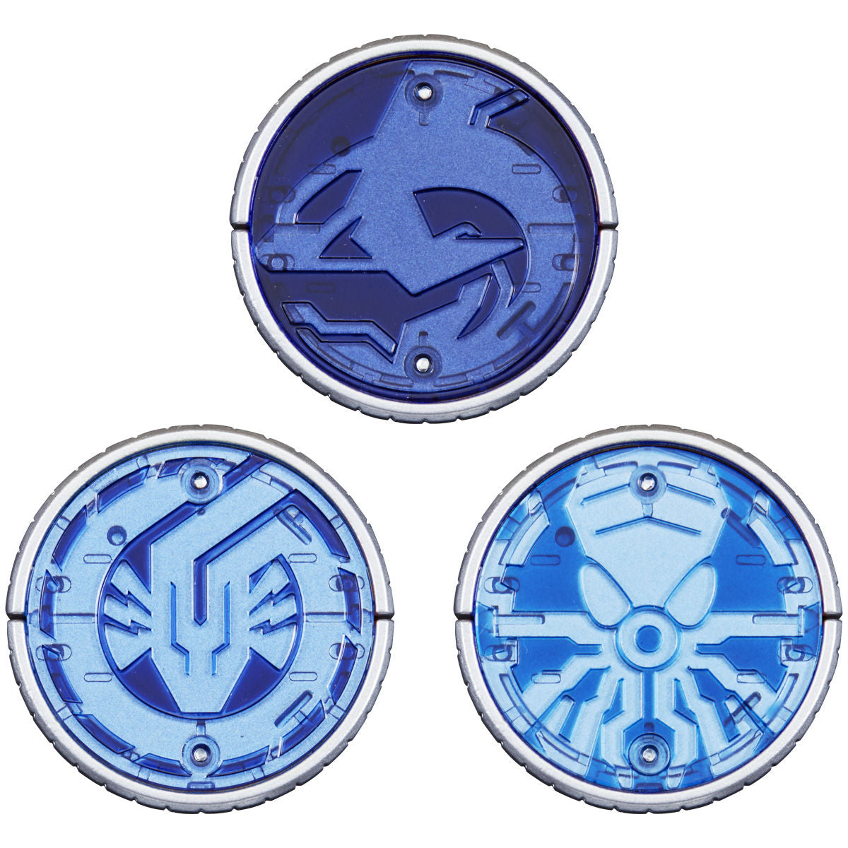 Extra Set of CSM OOO Painted Die - Cast Core Medals (Super Tatoba and Foundation X)