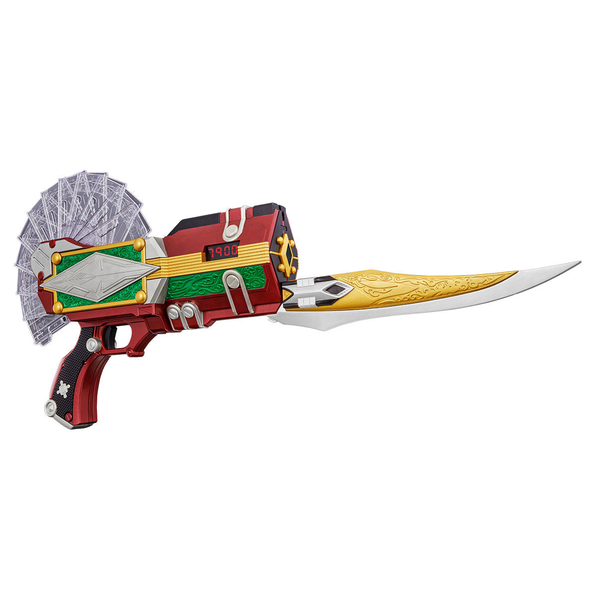 CSM Garren Blade Buckle, Gun & Projector Set with Cards and Plate