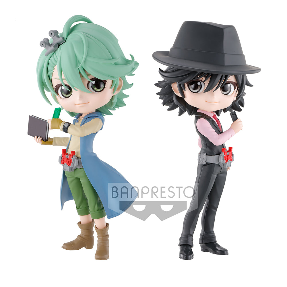 Collectible Shotaro Fuuto PI Q Posket Statue (Version A) for Kamen Rider Fans
