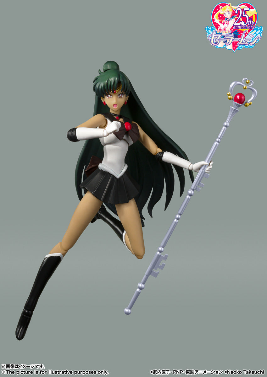 SH Figuarts Collectible Figure - Animation Color Edition of Sailor Pluto from Pretty Guardian Sailor Moon