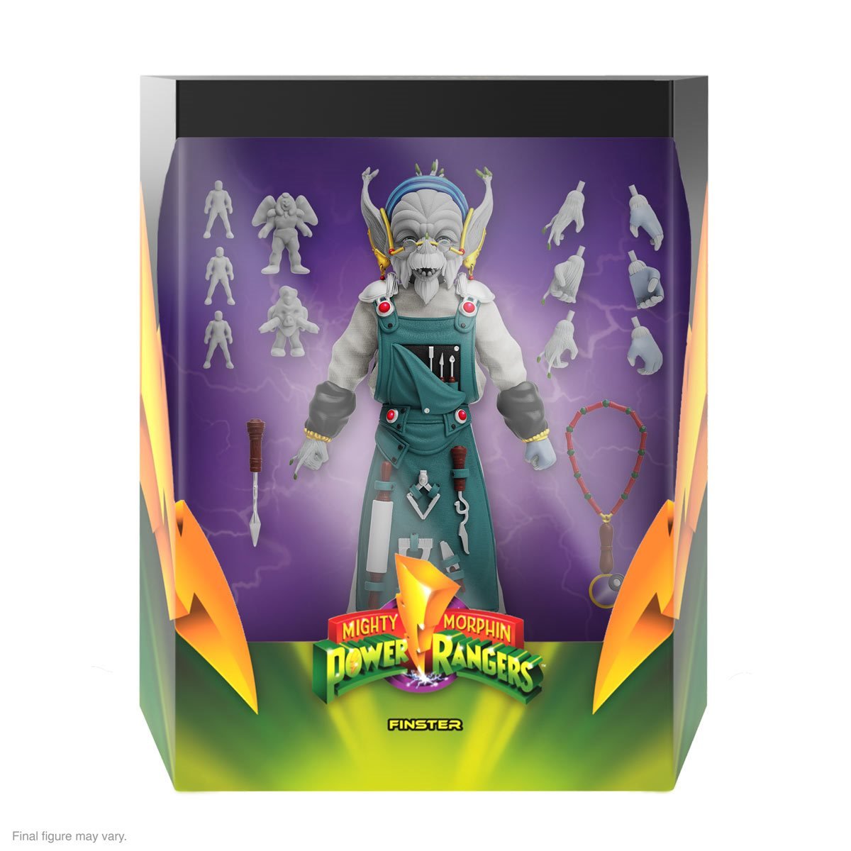 Finster 7 - inch Fully Articulated Mighty Morphin Power Rangers ULTIMATES Figure