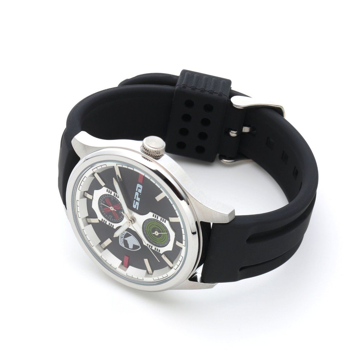 Stainless Steel Tokusou Sentai Dekaranger Inspired Wristwatch