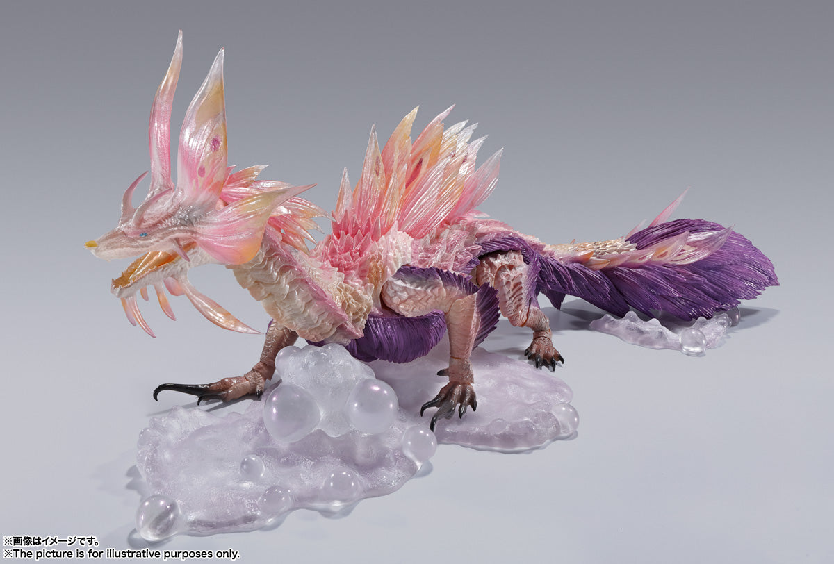 Bandai's S.H.Monsterarts Action Figure - Monster Hunter Mizutsune