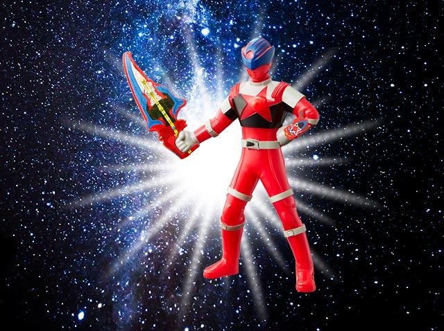 McDonald's Kyuranger Action Toys Collection