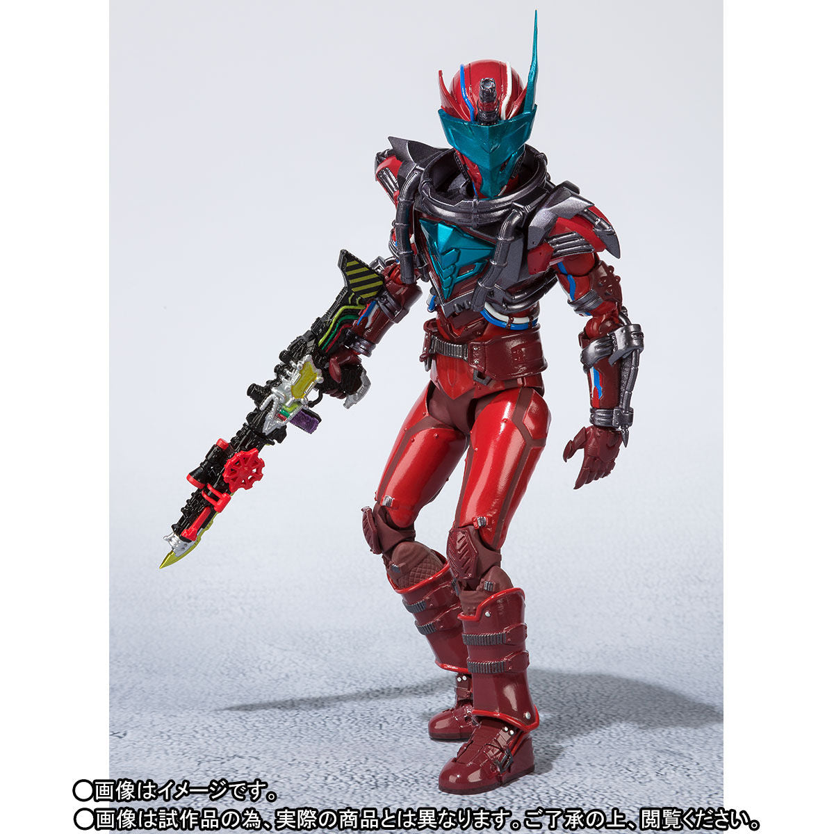 S.H. Figuarts Blood Stark - 3rd Build Figure with Weapons and Steam Effects