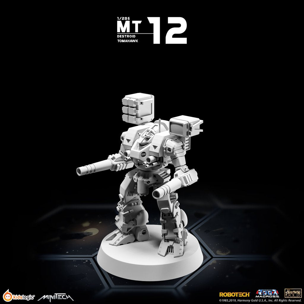 MiniTech MT12 Destroid Tomahawk: 1/285 Scale Unpainted Miniature Model