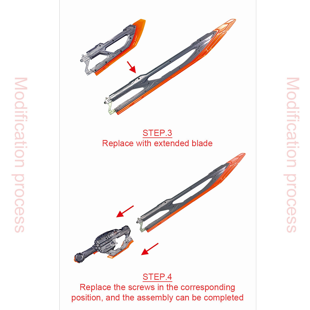 Big Daddy Extended Broadsword Blade - An Aftermarket Extension Piece for Your Sword
