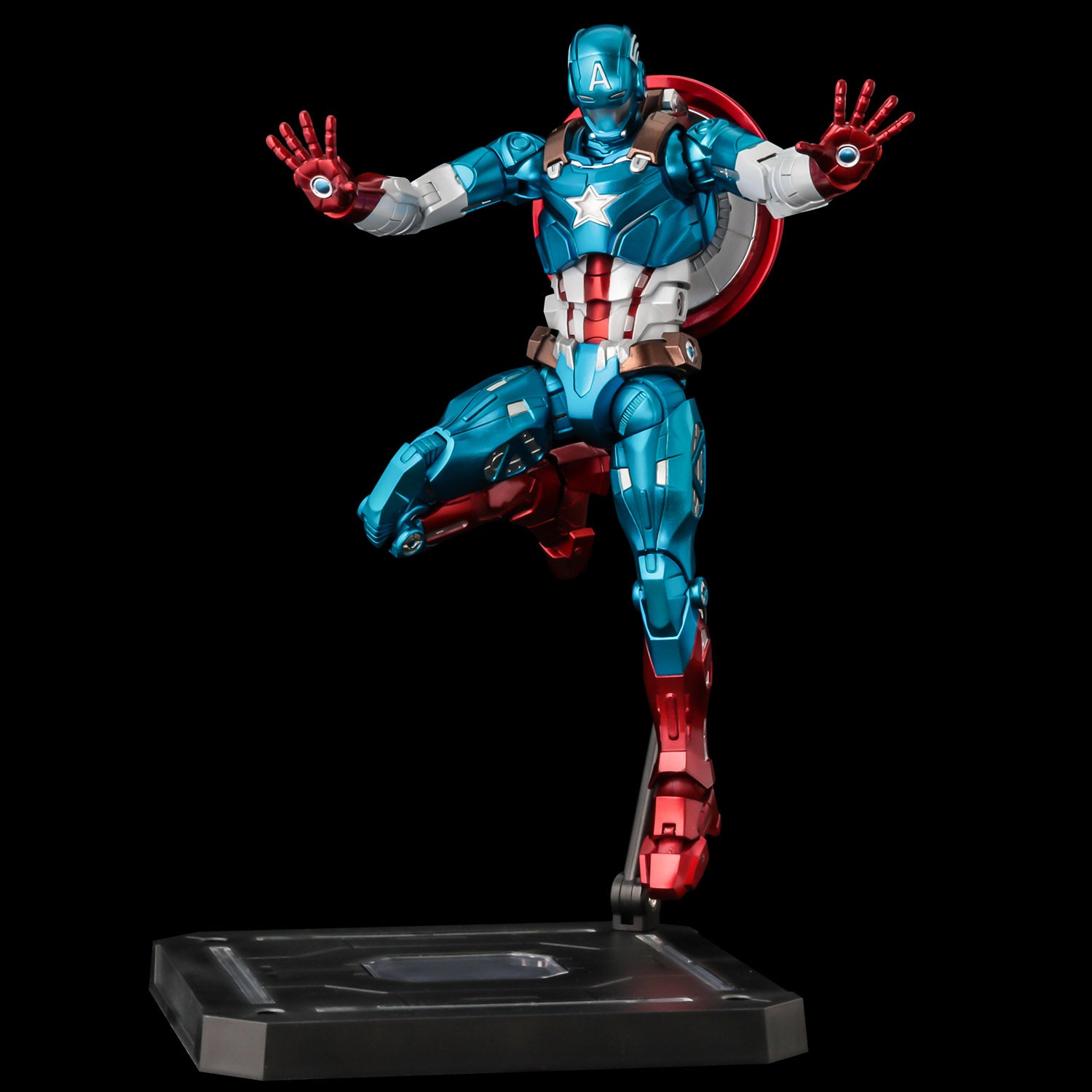 Captain America Collectible Fighting Armor Figurine
