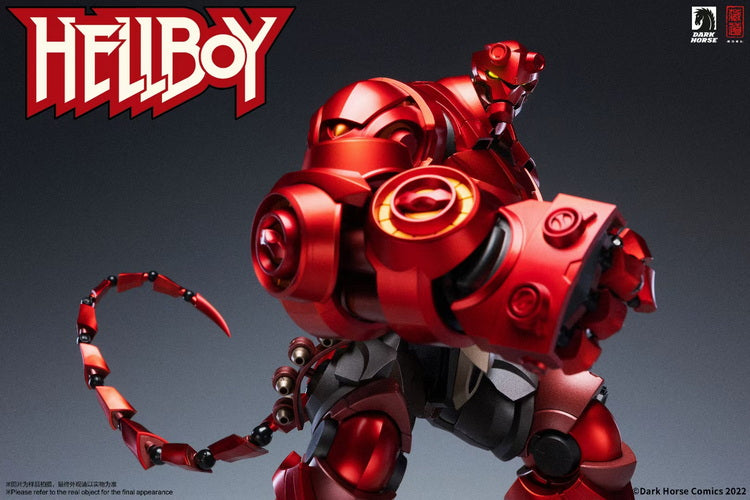Collectible Zen x Black Horse - Diecast Hellboy Mech Action Figure