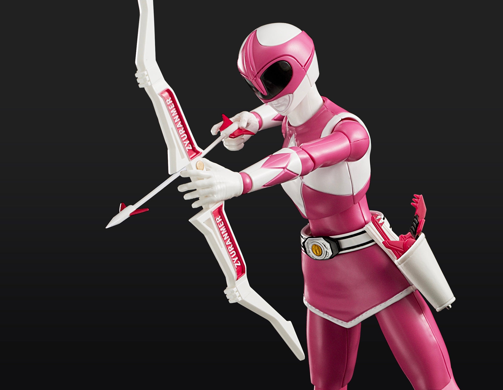 Flame Toys Pre - painted Plastic Model Kit of Power Rangers Furai Pink Ranger