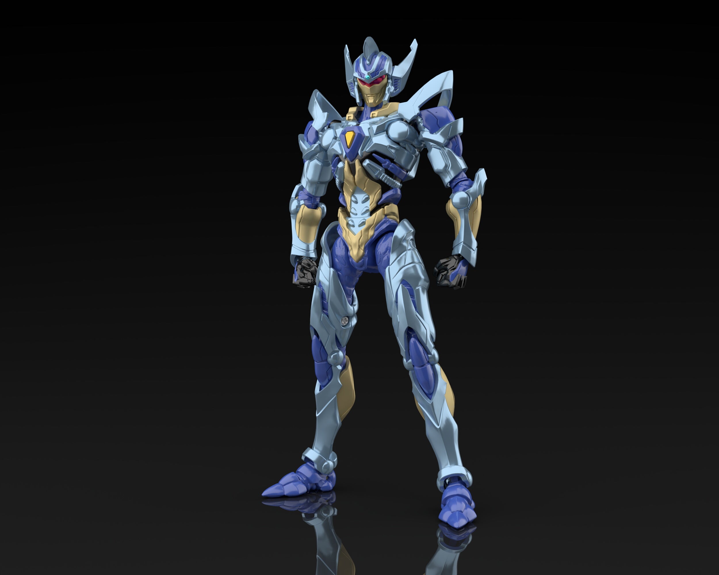 SSSS Dynazenon BD Set 4 Featuring Rising Blue DX Grid Knight