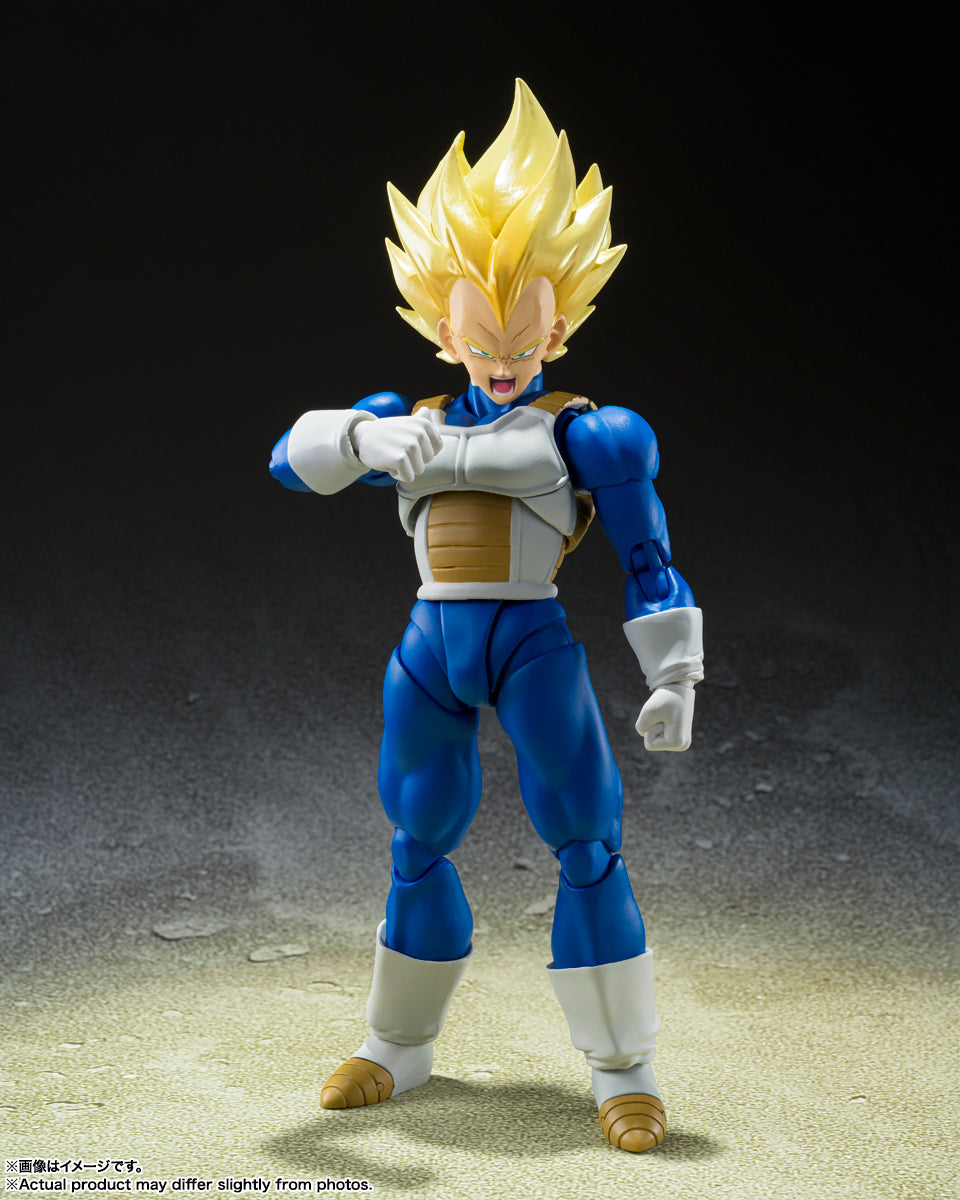 SH Figuarts Collectible Figure - Super Saiyan Vegeta in Awakened Super Saiyan Blood Form