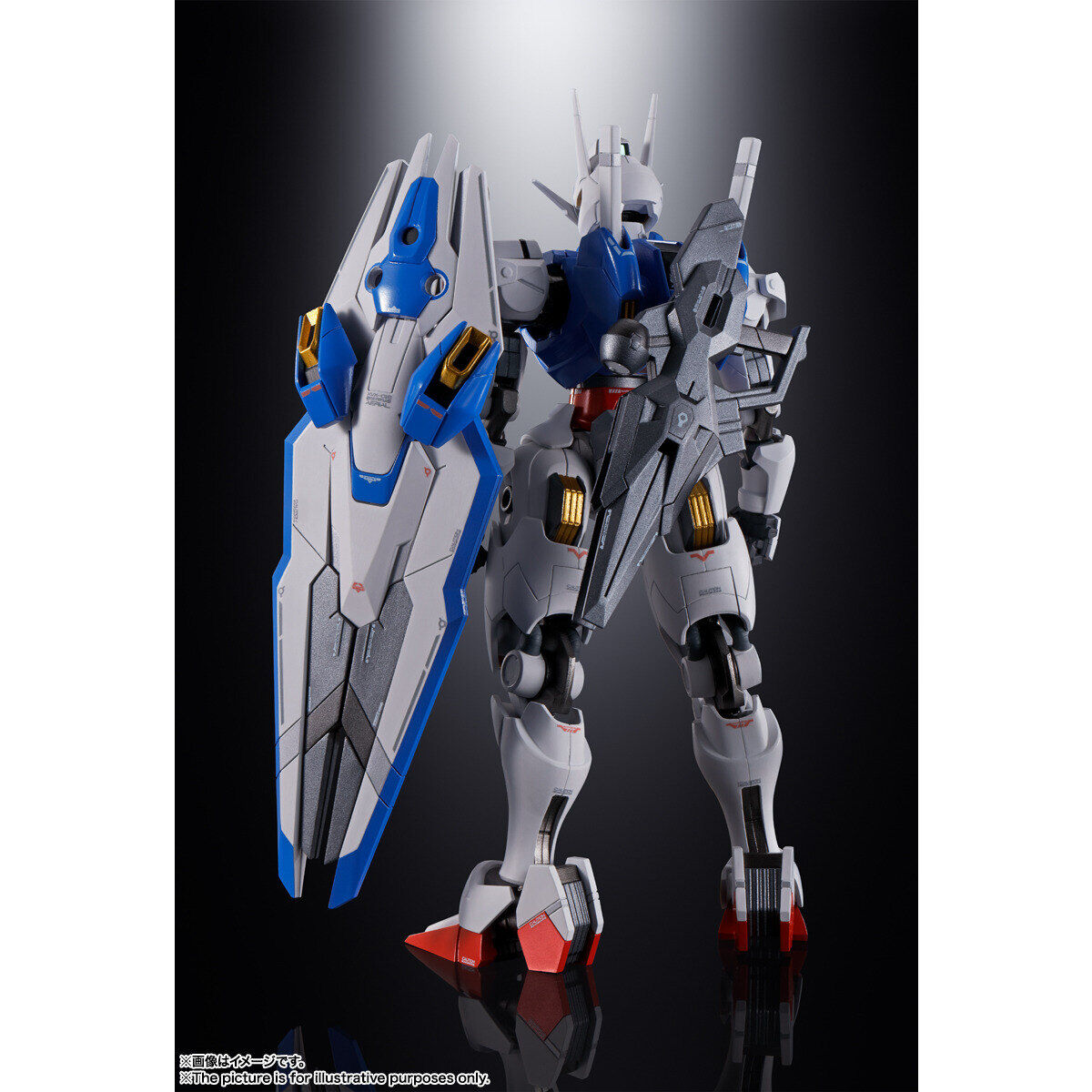 Chogokin Metal Figure - Gundam Aerial from The Witch From Mercury Anime Series