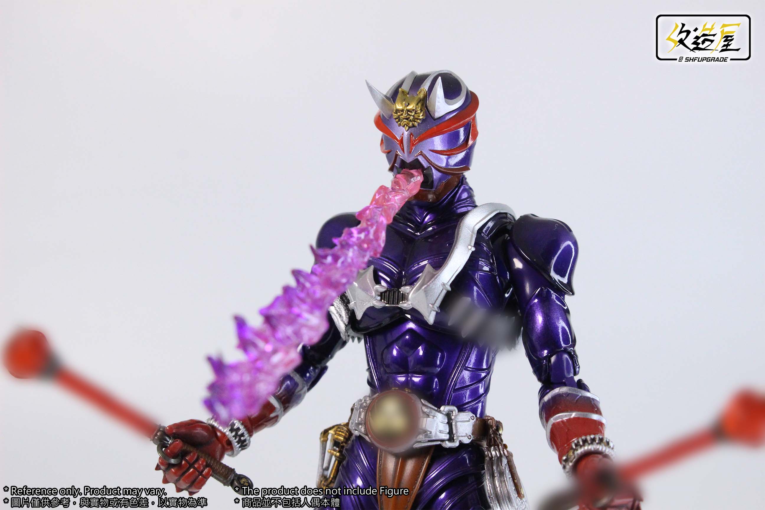 SH Figuarts Shinkocchou Seihou Hibiki SHF Upgraded Onibi Headpiece for Enhanced Display
