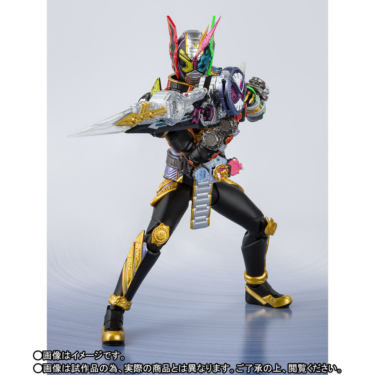 SH Figuarts High - Quality Kamen Rider Zi - O Trinity Action Figure
