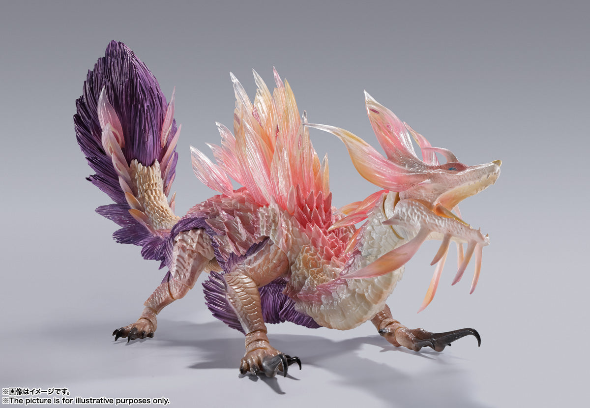 Bandai's S.H.Monsterarts Action Figure - Monster Hunter Mizutsune