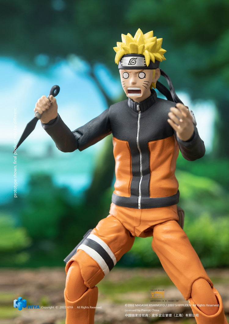 HIYA Toys 1/12 Scale Exquisite Naruto Uzumaki Action Figure