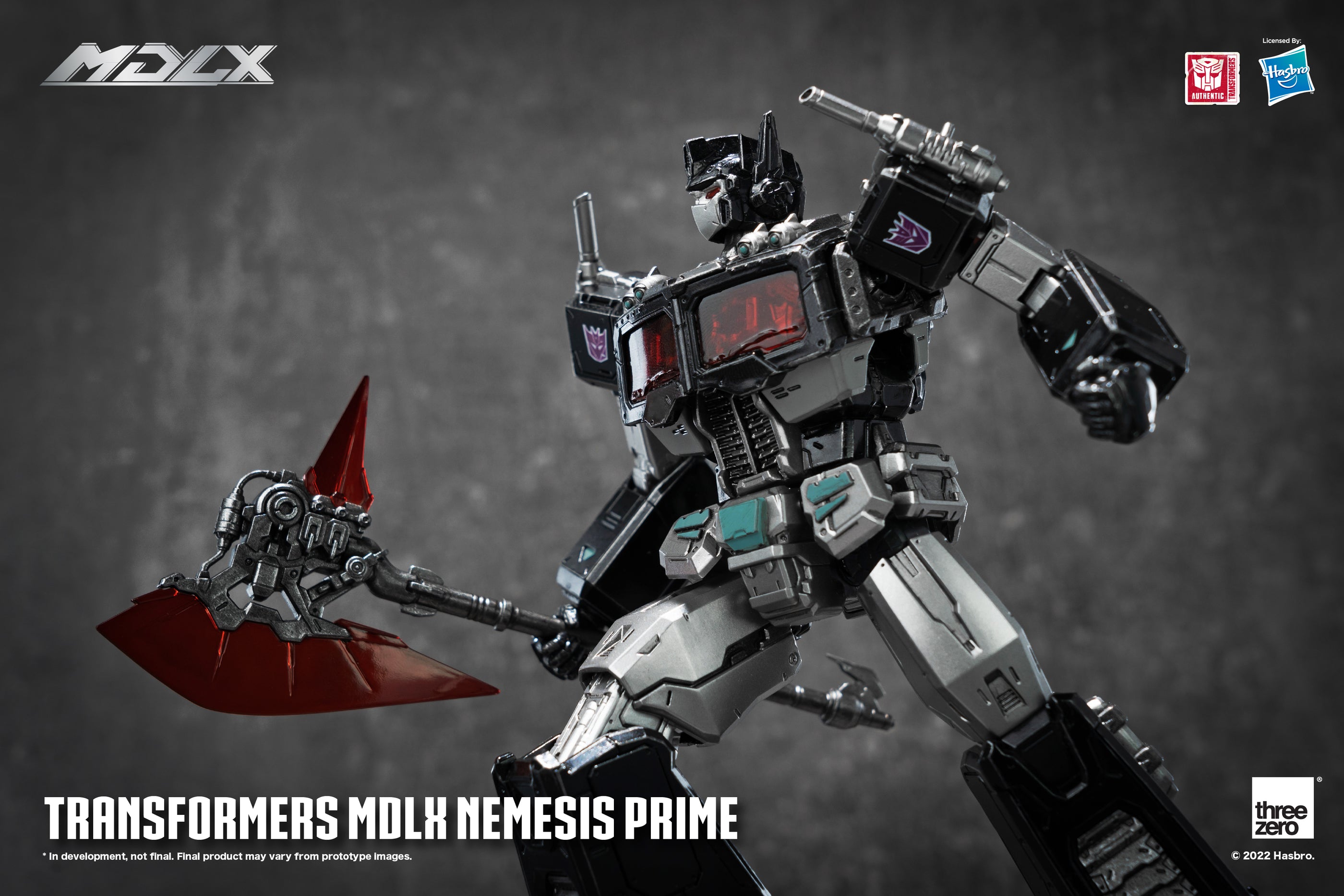 Threezero MDLX Series - 7-Inch Tall Transformers Nemesis Prime Figure