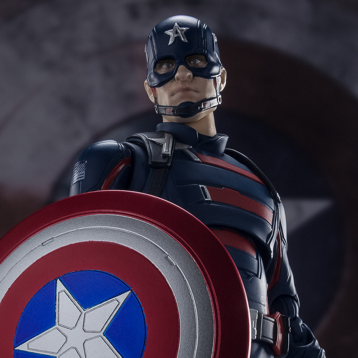 SH Figuarts Action Figure of Captain America (John F Walker) from Marvel's The Falcon & The Winter Soldier
