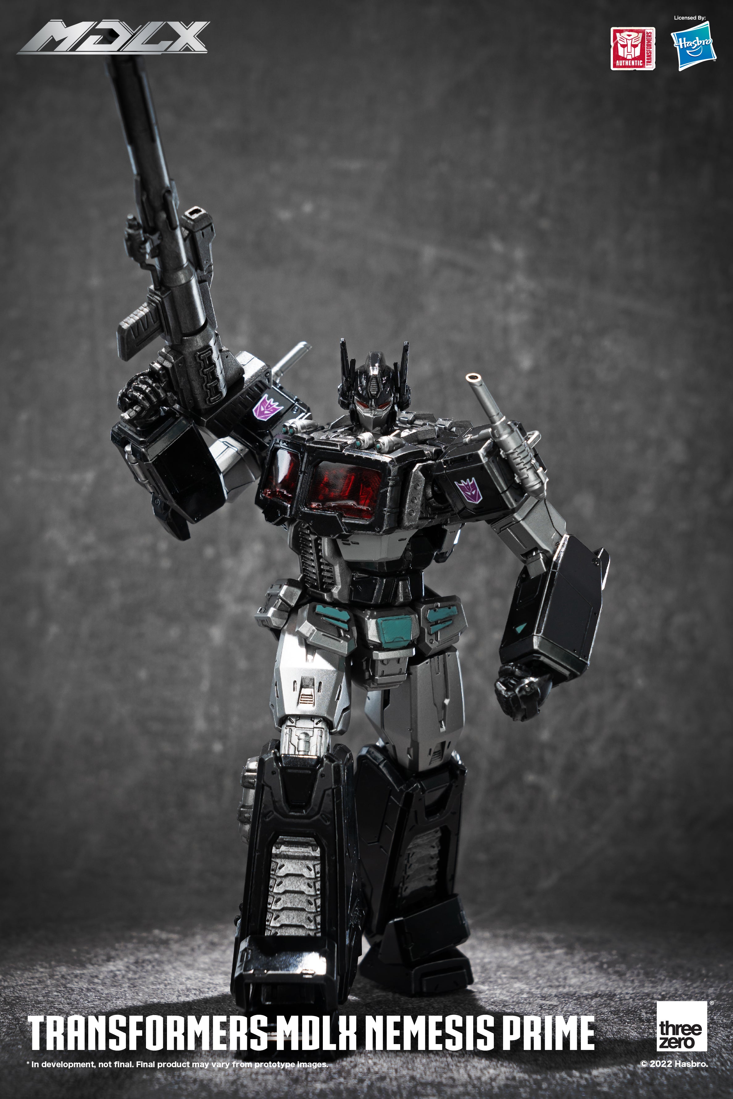 Threezero MDLX Series - 7-Inch Tall Transformers Nemesis Prime Figure