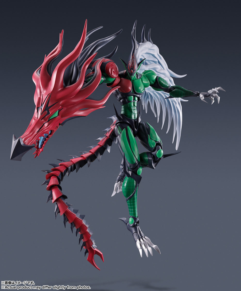 Bandai's S.H. MonsterArts Collectible Action Figure - Elemental HERO Flame Wingman