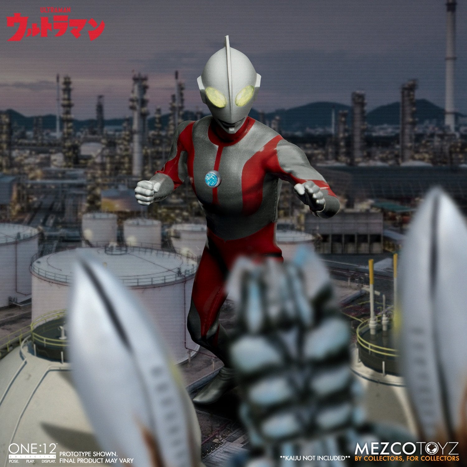 Mezco One:12 Collective Light - Up Ultraman Action Figure