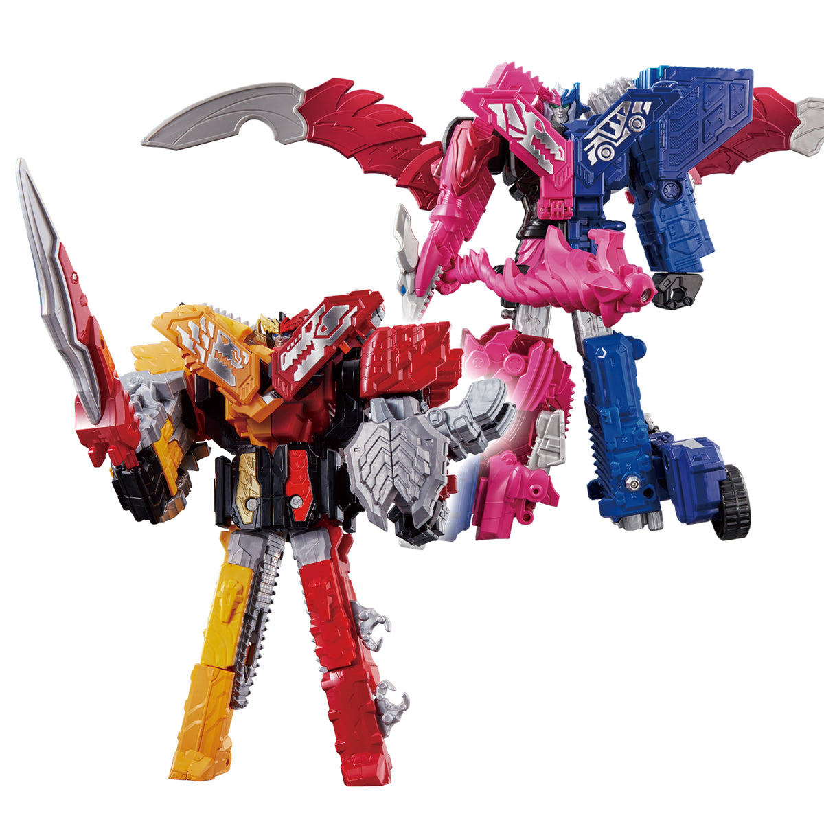 DX Zenkai Gattai Combination Set of Mecha Toys