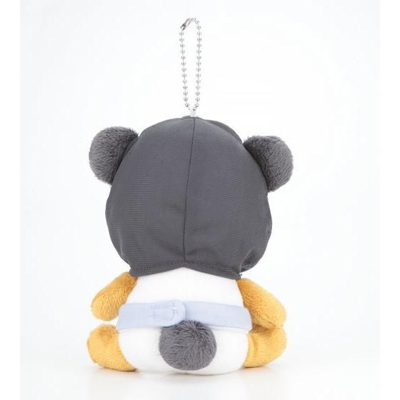 ROG Kamen Rider Build Masked Panda Plush Keychains with Removable Accessories