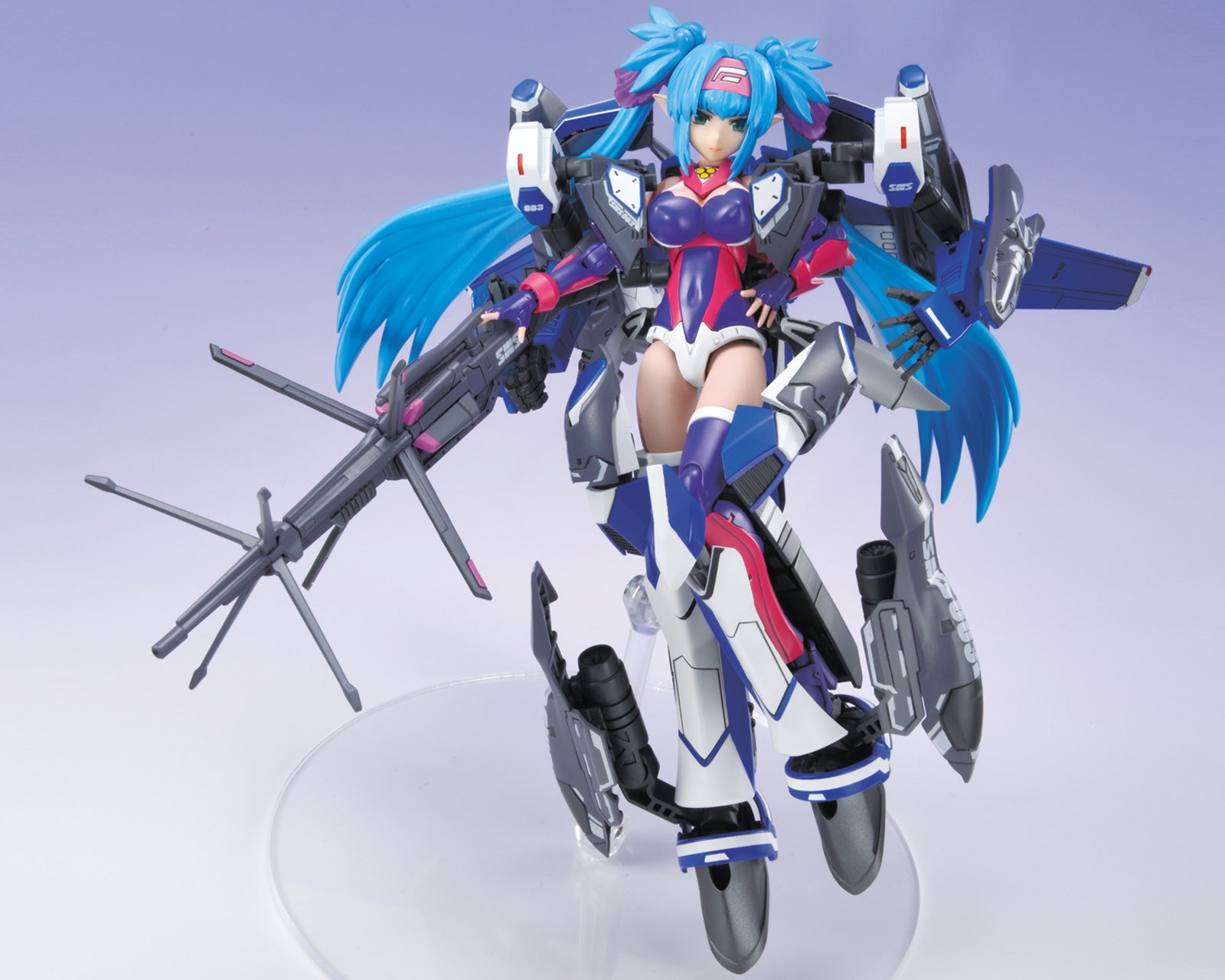 Macross Frontier ACKS VF - 25G Super Messiah Klan Klang Snap Model Kit (No Glue Required)