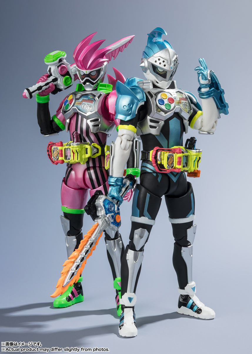 Bandai SH Figuarts Action Figure - Heisei Generations Edition Kamen Rider Brave Quest Gamer Level 2 with Weapon Parts