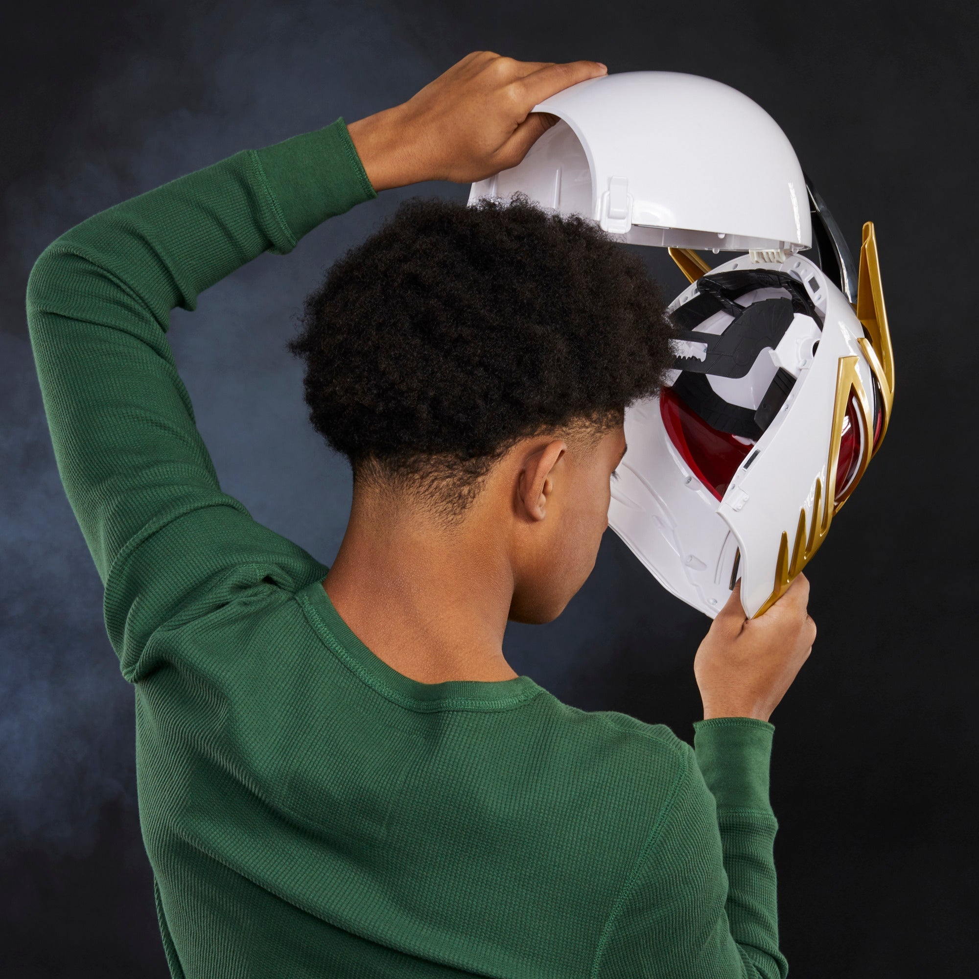 Lightning Collection Premium Lord Drakkon Inspired Helmet for Display and Wear