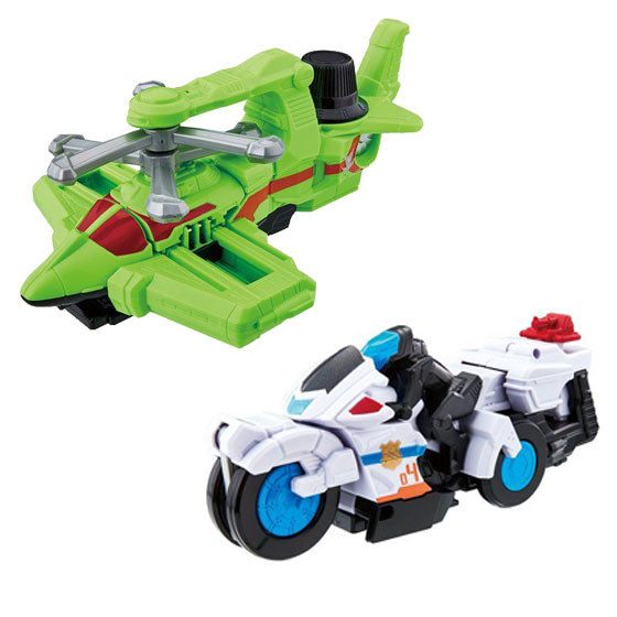 DX Machine Biker and Cyclone Dial Fighter Toy Set for Collectors